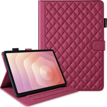 Pouzdro na tablet VSECHNONAMOBIL 131030 LATTICE Zaklápěcí pouzdro pro Samsung Galaxy Tab S11 červené