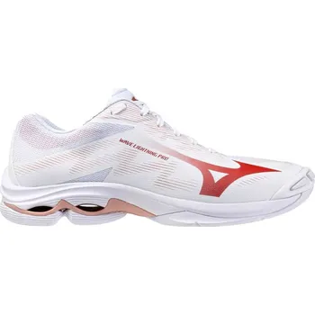 Dámská sálová obuv Dámská sálová obuv Mizuno Wave Lightning Pro W White/Rose Elegance/Lava Falls EUR 39