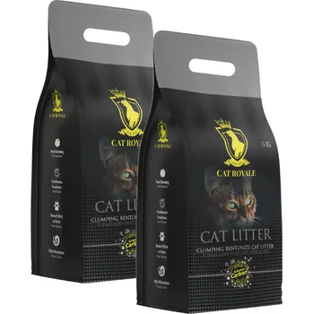 Podestýlka pro kočku Cat Royale Activated Carbon bentonitová 2x5l