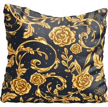 Polštář Povlak na polštář s květinami 65x65 cm