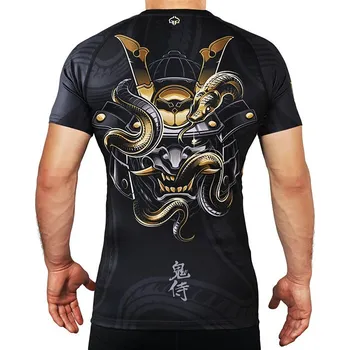 Rashguard Rashguard Ground Game ONI SAMURAI - krátký rukáv Velikost: XS