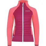 PROGRESS Progress HYBERNIA dámská hybridní mikina, vínová/růžová velikost S