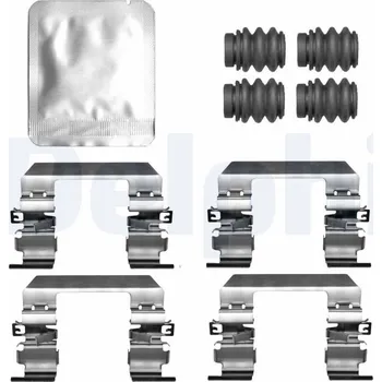 Přislušenství brzdového systému Sada příslušenství, obložení kotoučové brzdy DELPHI LX0823