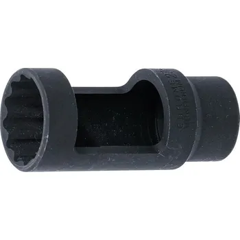 Klíč BGS 1140-27 | Vložka lambda sondy | 12,5 mm (1/2") | 27 mm šestihranný nástrčný klíč, 28 mm okénko