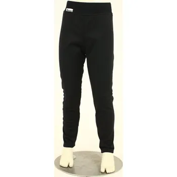 Kocour Mourek Dívčí softshellové legíny s fleecem černé Velikost 110