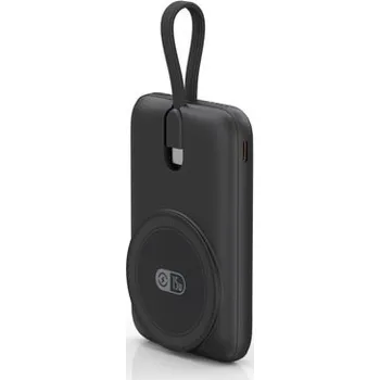 Powerbanka MagSafe bezdrátová powerbanka s USB-C, 10 000 mAh, 22,5 W, USB-C, černá