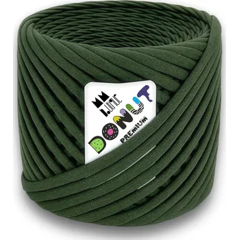 Příze Špagáty MMboutique DONUT 7-9 mm/110 m Khaki green