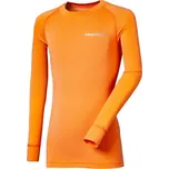 PROGRESS Progress Bambus dětské termo triko s dlouhým rukávem, meruňka velikost 128