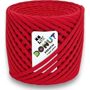 Příze Špagáty MMboutique DONUT 7-9 mm/110 m Scarlet