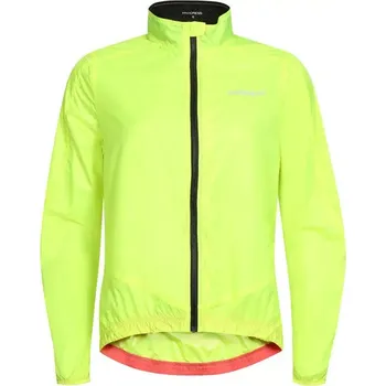 Cyklistická bunda PROGRESS Progress FLOWY BIKE lehká cyklistická větrovka, neon žlutá velikost S
