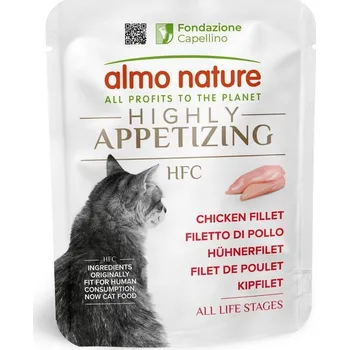 Krmivo pro kočku Almo Nature HFC Highly Appetizing - Kuřecí filet 50g