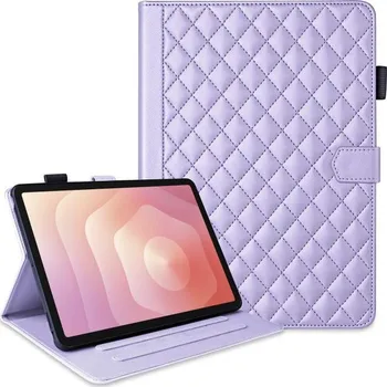 Pouzdro na tablet VSECHNONAMOBIL 131032 LATTICE Sklápěcí pouzdro pro Samsung Galaxy Tab S11 fialové