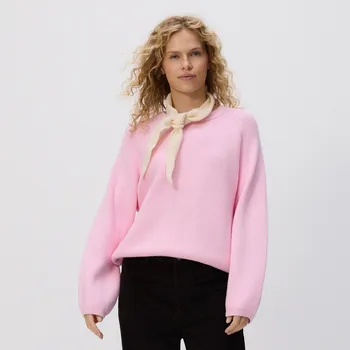 Dámský svetr Reserved - Svetr s viskózou - růžová - 227GP-30X - 227GP-30X-S