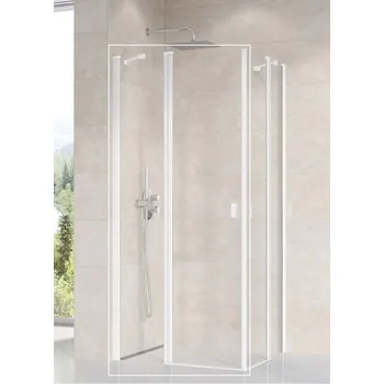 Ravak Chrome Sprchové dveře 90 Transparent bílá matná 1QV70E00Z1 CRV2-90