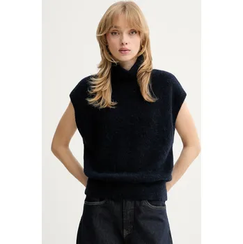 Dámská vesta Vesta s přídavkem vlny Gestuz 10910853 námořnická modř 59X, vel. M