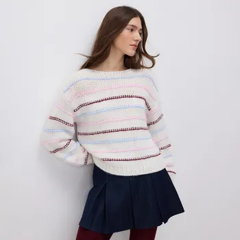 Dámské kraťasy Reserved - Kraťasová sukně s příměsí viskózy - tmavomodrá - 475HV-59X - 475HV-59X-XXL