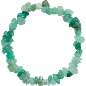 Náramek Bealio BEALIO Minerální náramek JADEIT sekaný Délka náramku: 17-21 cm 06-00007-2367