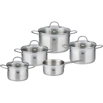 Sada nádobí ELO Top Collection Sada hrnců 5 ks, nerezové