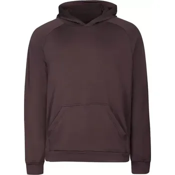 PROGRESS Progress DOSSER pánská funkční mikina s kapucí, hnědá velikost XL