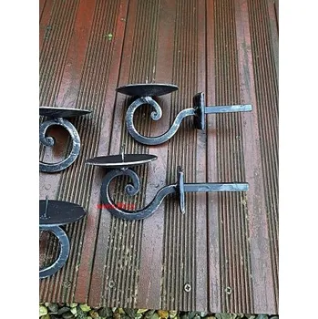 Svícen Kovaný svícen na zeď Mini