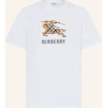 Dámské tričko Burberry Dívčí Tričko, bílá / béžová / černá, 140