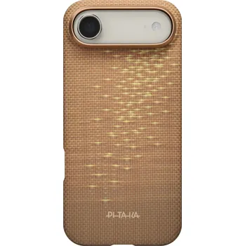 Náhradní kryt pro mobilní telefon Kryt pro iPhone Air Pitaka Ultra-Slim Case - golden glint