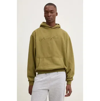 Pánská mikina Bavlněná mikina Karl Kani 60210113 zelená 81X, vel. XXL