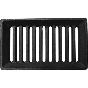 HAAS+SOHN Náhradní díl Rošt 260 x 152 x 28 mm, černý, 0020100130005