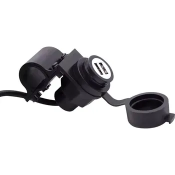 MY1118 Nabíječka USB-A 2x s krytkou pro motocykly MY1118