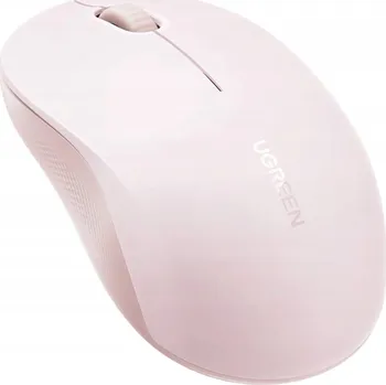 Myš Ugreen M331 Bezdrátová Myš Bluetooth 5.4 2.4G DPI 4000 Tichá růžová