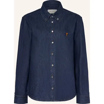 Dámská halenka Ami Paris Dámská Džínová Košile, tmavě modrá, 40