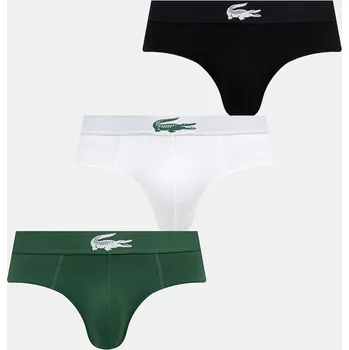 Boxerky Spodní prádlo Lacoste 3-pack 8H7761 zelená 77D, vel. XL