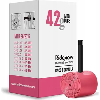 Duše na kolo Cyklistická duše RideNow TPU MTB 26/27,5x1,4-2,0 AV 45mm