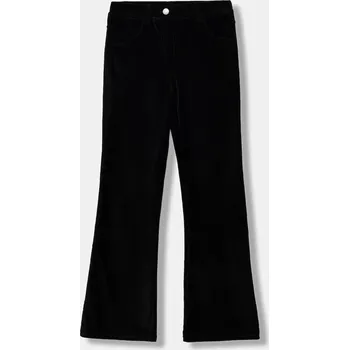 Chlapecké kalhoty Dětské manšestrové kalhoty United Colors of Benetton 4DZBCE04K.G.Seasonal černá 99X, vel. 122