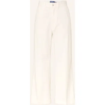 Dámské kalhoty Polo Ralph Lauren Dámské 7/8 Kalhoty, bílá, 44