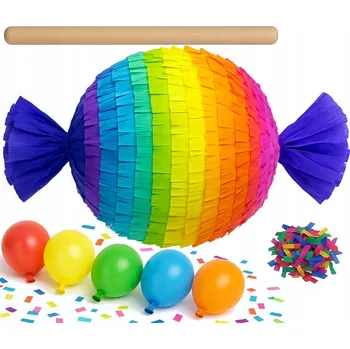 Obraz NAROZENINOVÁ PINIATA EVENT PINIATA NA SLADKOSTI +