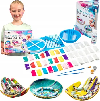 kreativní sada SADA HLÍNY PRO MODELOVÁNÍ TVORBA KERAMIKY KREATIVNÍ STUDIO