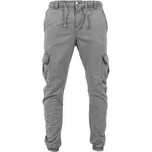 Kalhoty Urban Classics Cargo Jogging - šedé, M