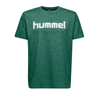 Pánské tričko Triko Hummel GO COTTON LOGO T-SHIRT S/S 203513-6140 Velikost L
