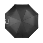 RIVER. Skládací rPET deštník s automatickým otevíráním a zavíráním Transfer (max. 4 barvy, 200 x 120mm) 3 barvy 130 Zastřešující segment 2