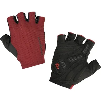 Cyklistické rukavice krátkoprsté rukavice MAX1 Ryder bordeaux