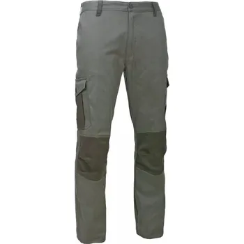 Pánské kalhoty Kalhoty lovecké RINDAL cargo bavlněné ZELENÉ velikost: 3XL