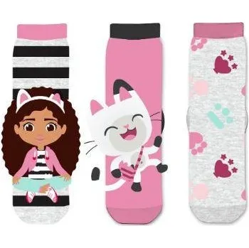 SADA 3 KS PONOŽKY GÁBININ KOUZELNÝ DOMEK Erv 41284-2 Velikost: 31-34