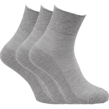 Dámské ponožky Zdravé ponožky unisex zdravotní zkrácené jednobarevné bavlněné ponožky mix 35-38