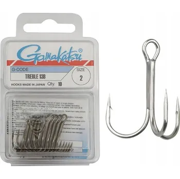 Rybářský háček Spinningové háčky s protihrotem Gamakatsu 13 10 ks