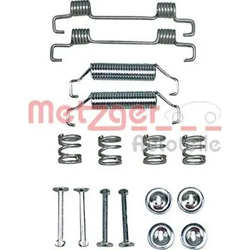 Brzdová čelist Sada příslušenství, parkovací brzdové čelisti METZGER AUTOTEILE 105-0052