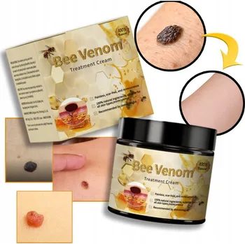 Pleťový krém KRÉM S VČELÍM JEDEM PRO ODSTRANĚNÍ ZNÁMEK A BRADAVIC PŘÍRODNÍ EXTRAKTY