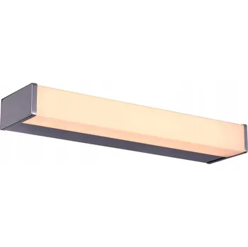 Nástěnné svítidlo Nástěnné svítidlo Italux stříbrné s integrovaným LED zdrojem 6 W