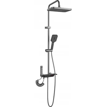 Sprchový set Sprchový set Brenor Gun Metal pro montáž na povrch