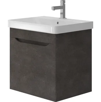 Koupelnový nábytek Lavedo Livorno Structure Stone 60 koupelnová skříňka s umyvadlem, LVR-60STONE